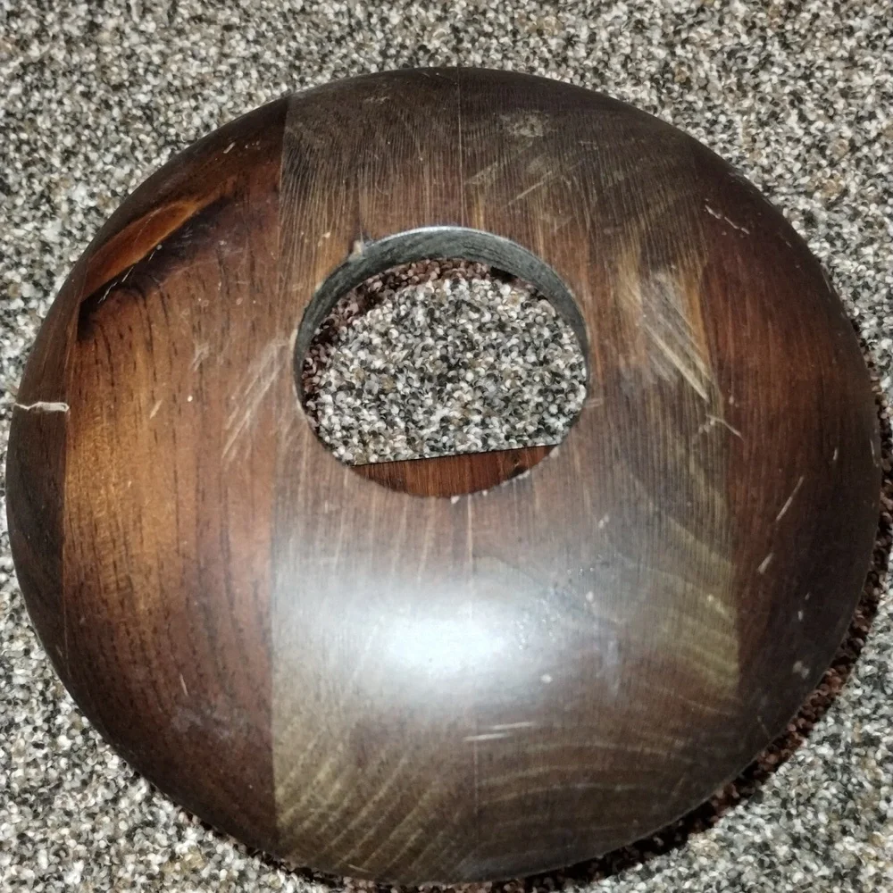 Wooden Candle Holder